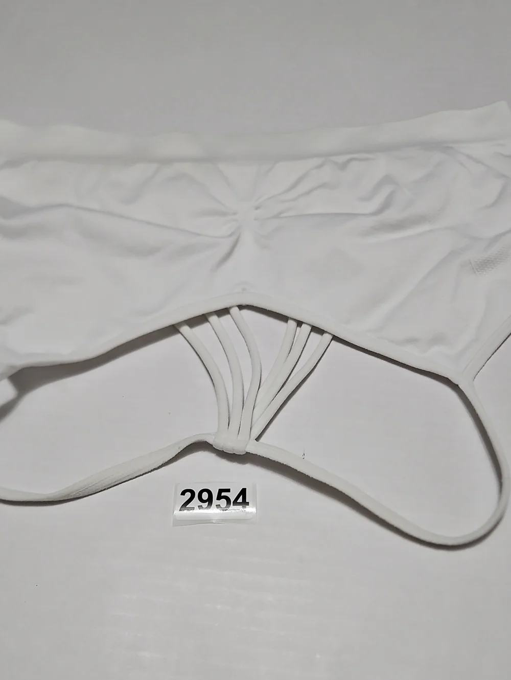 Xersion White Multi-Strap Pull Over Sports Bra Size XL